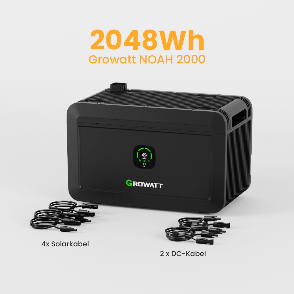 Growatt NOAH 2000 accumulo 2048Wh
