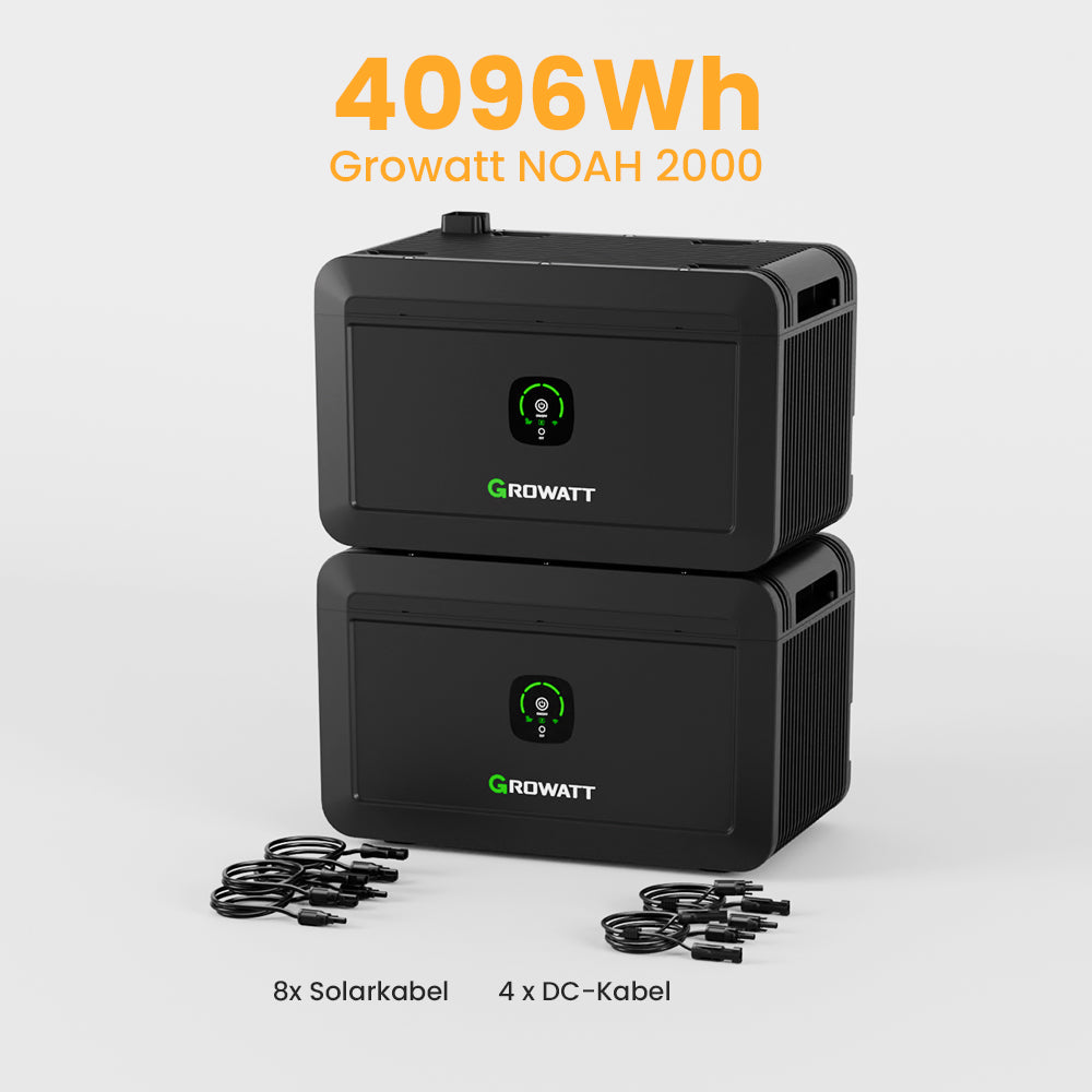 Growatt NOAH 2000 accumulo 4096Wh