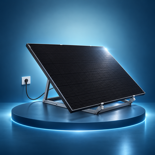 Kit Pannelli Fotovoltaici Plug&Play con staffe da balcone & Microinverter