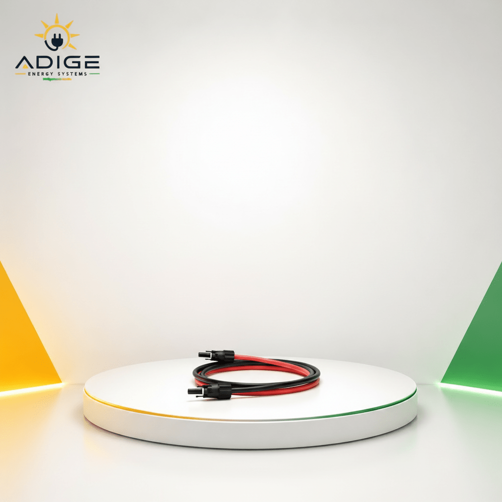 Kit 2x Cavi di Prolunga per Pannello Solare con Connettore MC4 (per 1 Pannello), 4mm - ADIGE ENERGY SYSTEMS