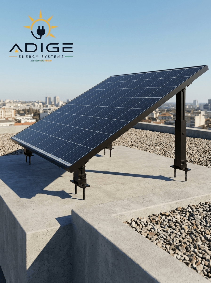 Staffa per Tetto Piano - ADIGE ENERGY SYSTEMS