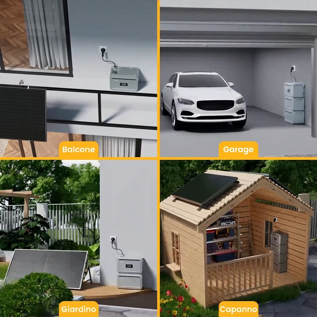 Growatt NEXA 2000 - Accumulo All-in-One per Impianti Fotovoltaici