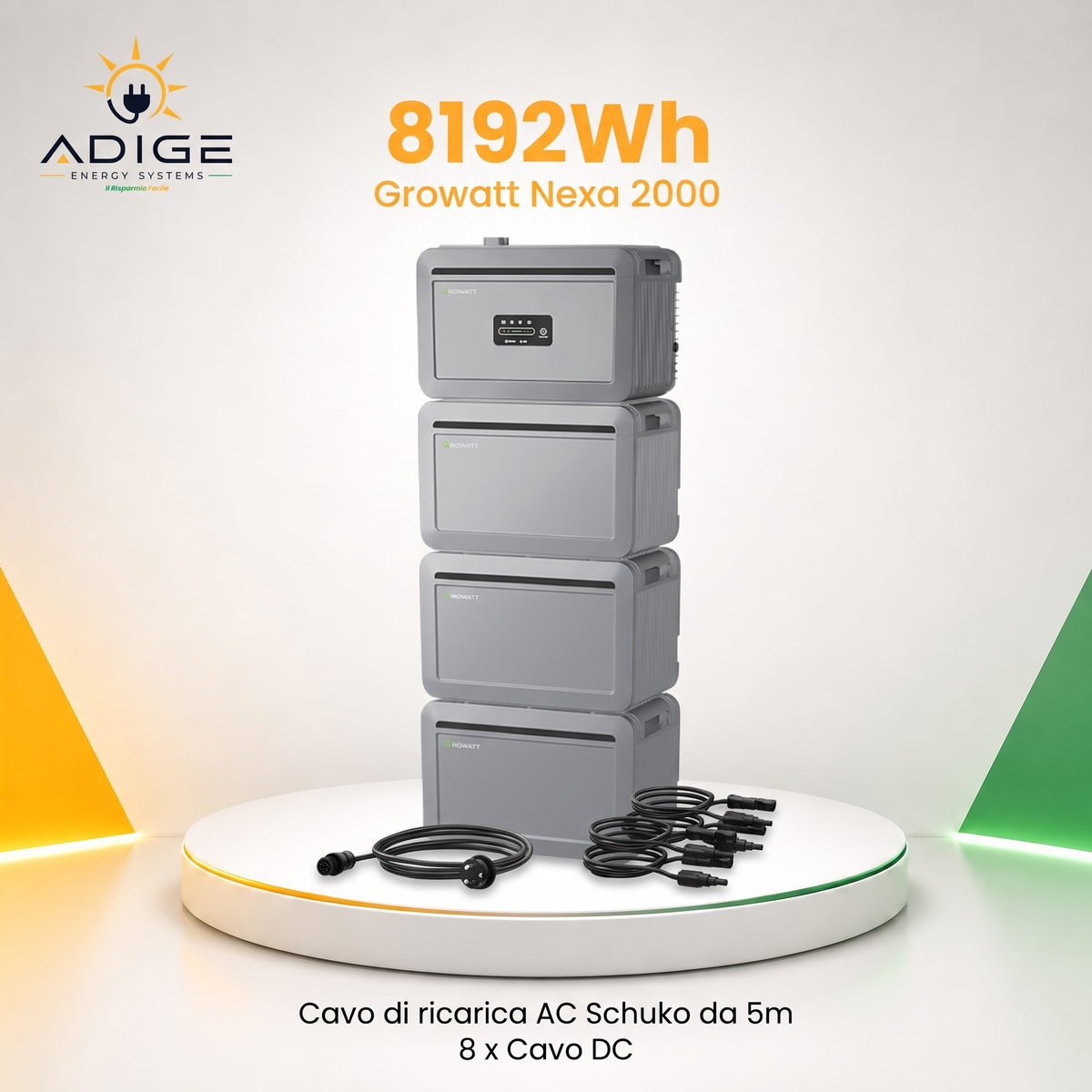 Sistemi d'accumulo Growatt