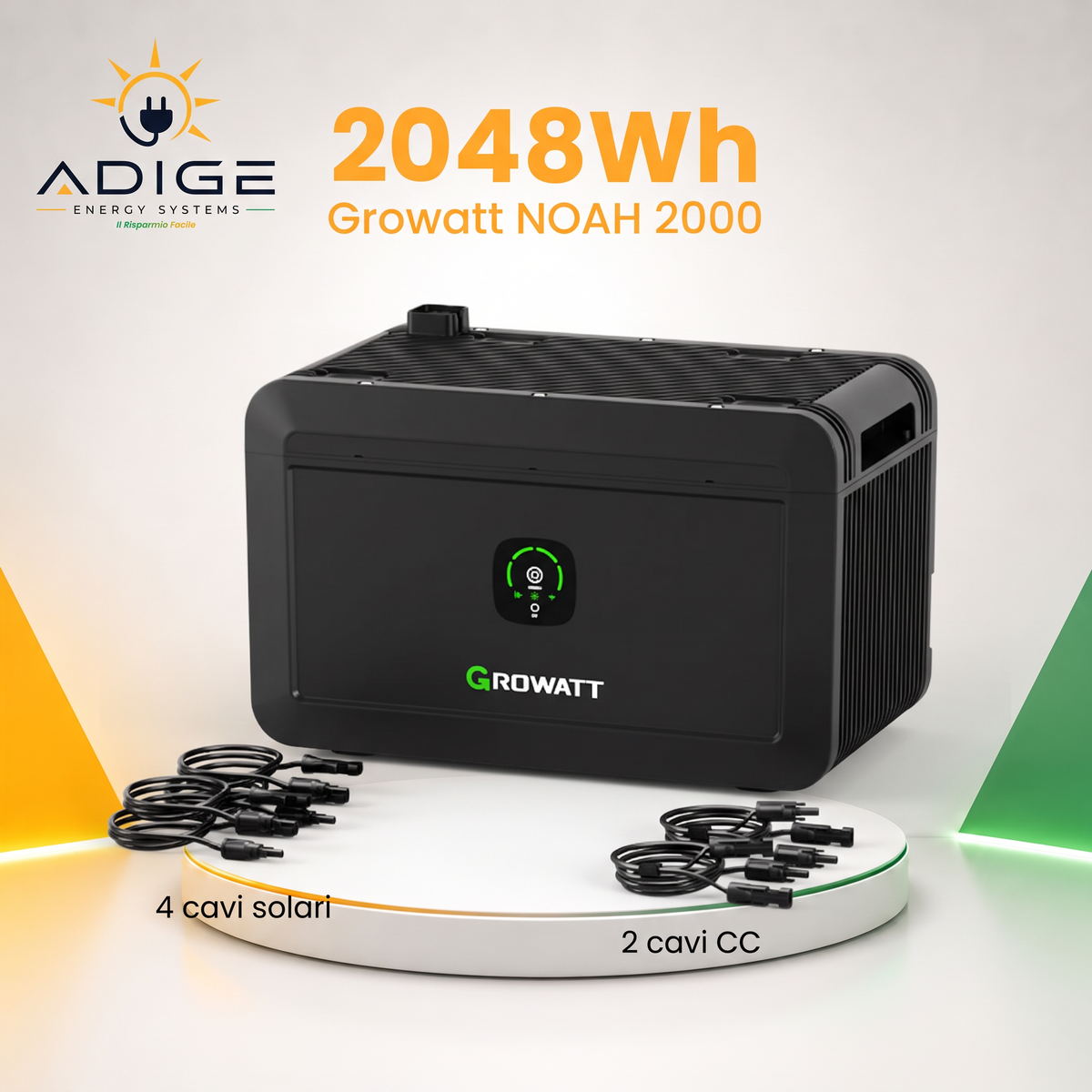 Growatt NOAH 2000 - Accumulo per Impianti Fotovoltaici