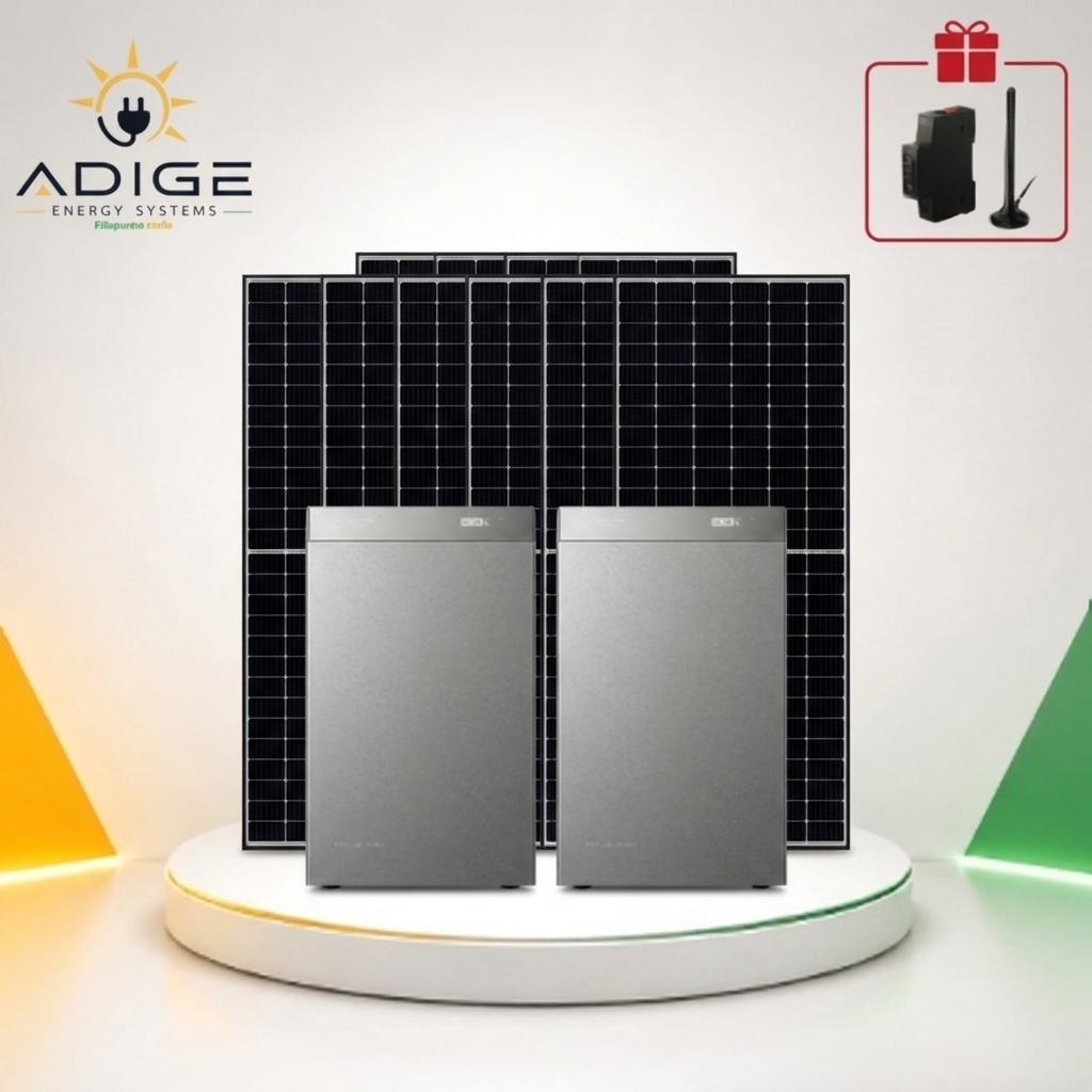INSTALLAZIONE EcoFlow Stream 5000 - Kit 6.000Wp con Doppio Accumulo 10 kWh